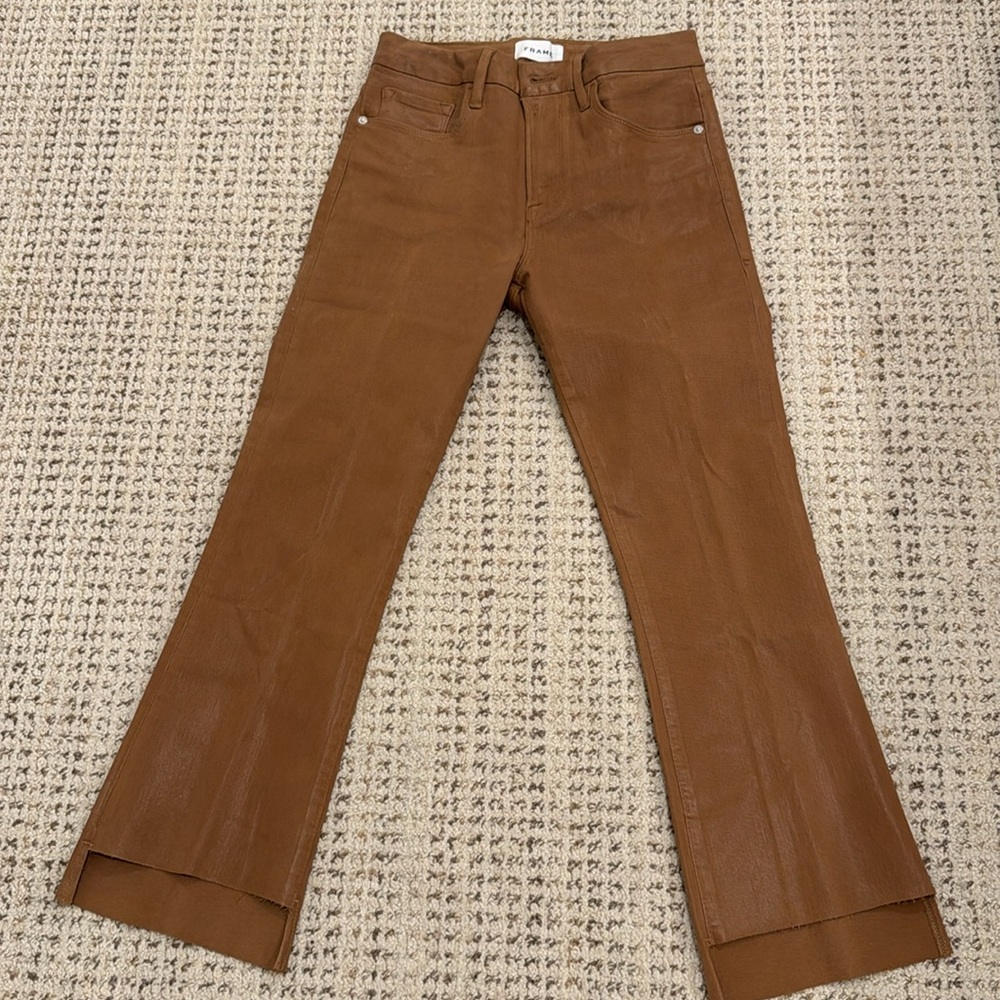 Frame coated denim